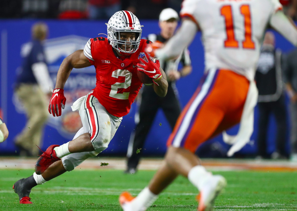 J.K. Dobbins adds more firepower to an already loaded Ravens running attack. 